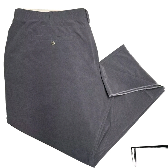 Under Armour Mens Golf Pants 48 X 29 Gray Match Play Flat Front Stretch Vented - Picture 2 of 7